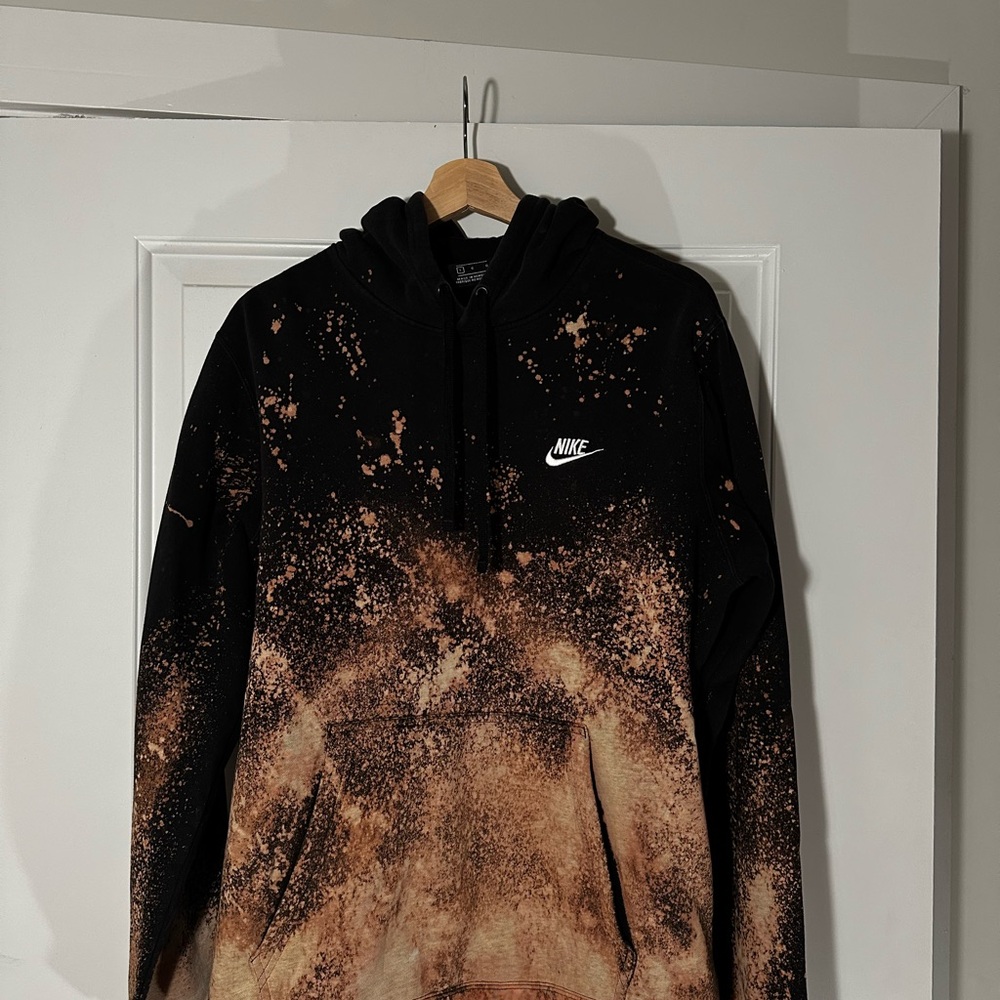 Nike Black Hoodie with Logo